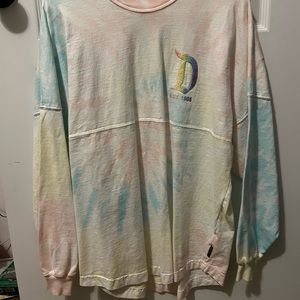 Disneyland Rainbow Tie-Dye Crewneck